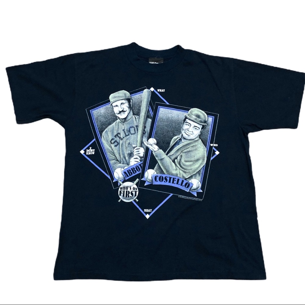 90s Abbott & Costello Marlin Tease T-shirt Sz XL